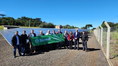 Sicredi Grandes Lagos investe em Usina de Energia Solar em Laranjeiras do Sul com investimento prÃ³ximo a R$ 2 milhÃµes